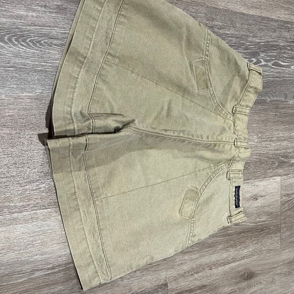 Patagonia Vintage Tan Beige Hiking Canvas cotton Shorts Size 30 - Picture 3 of 11
